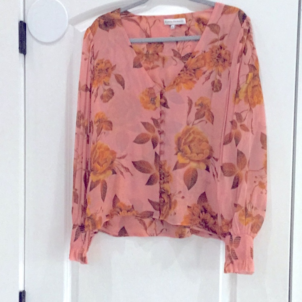Karina Grimaldi silk top